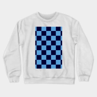 Copy of Co. Dublin GAA Blue and White Checkered Fan Flag Crewneck Sweatshirt